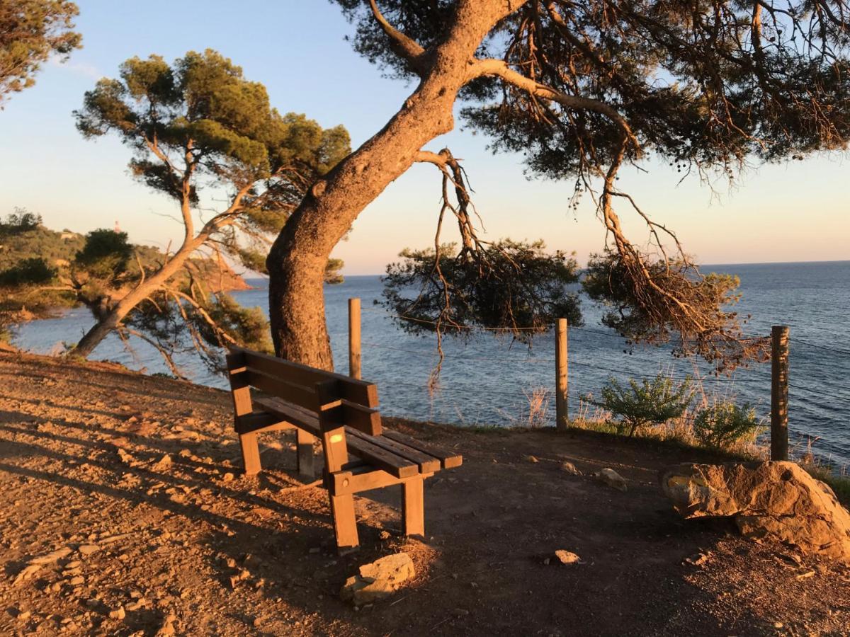 Bas De Villa Jardin Plein Sud Proche Mer Clim-Wifi Сен-Мандріє-сюр-Мер Екстер'єр фото